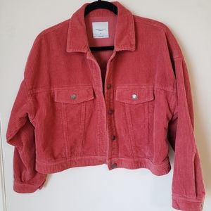 Croped Corduroy Jacket